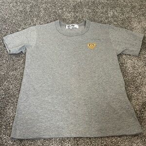 Comme des garçons grey tshirt